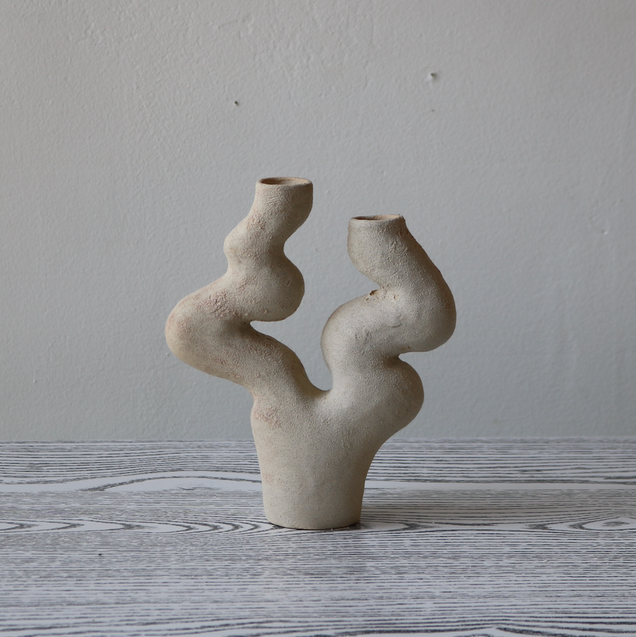 Moon Candlestick Holder