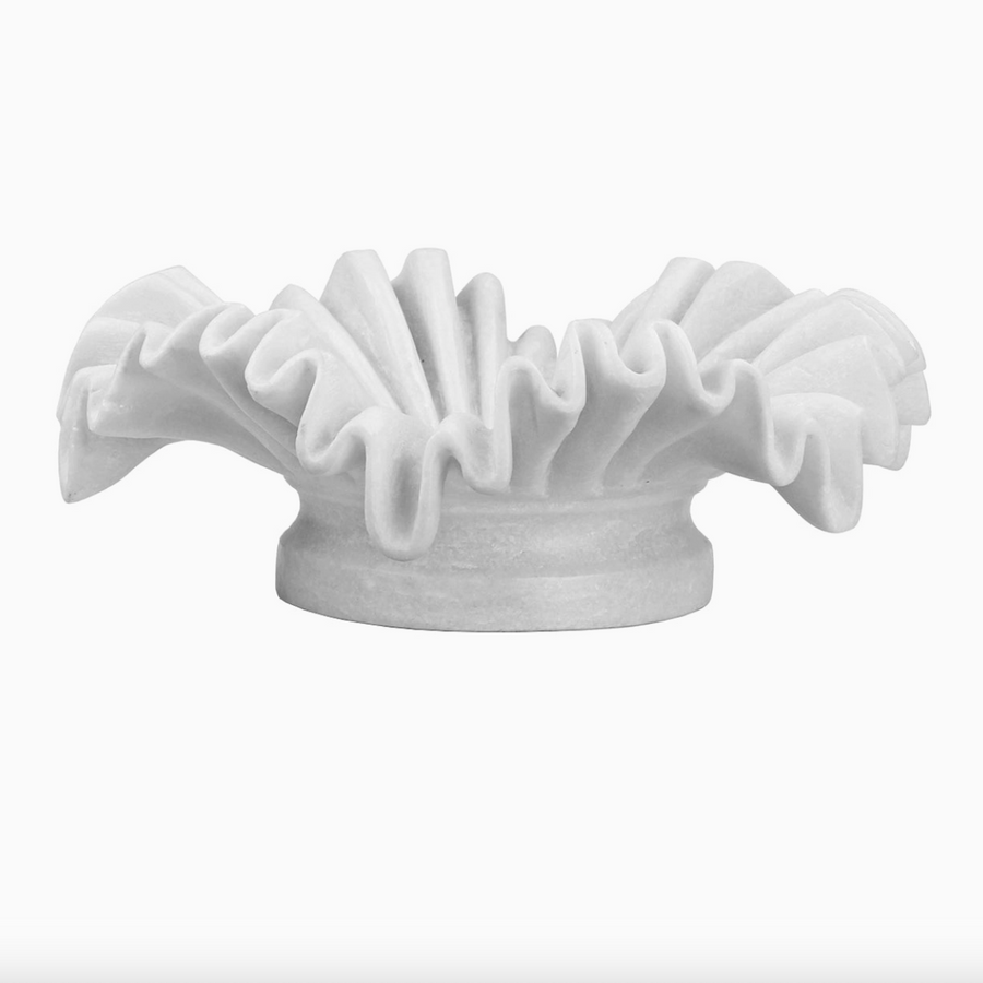 Marble Wrinkle Bowl