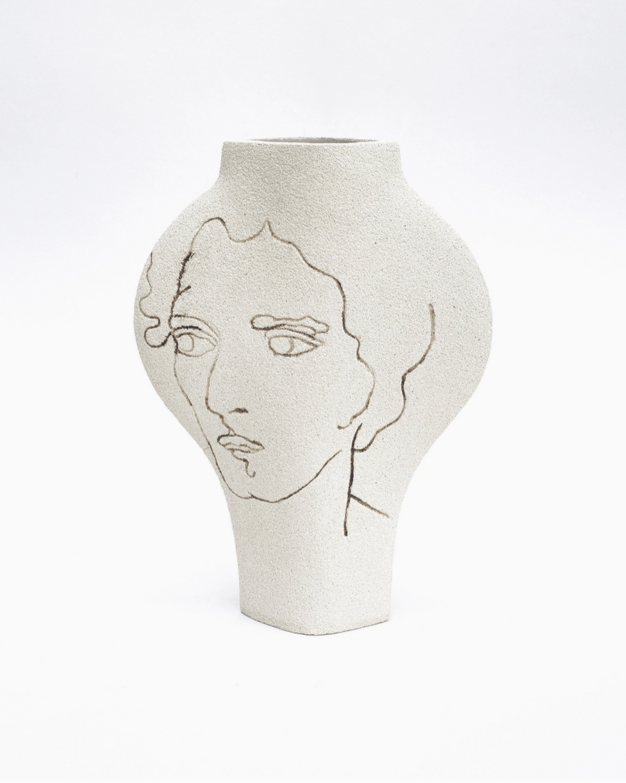 'Dal Visage' Vase