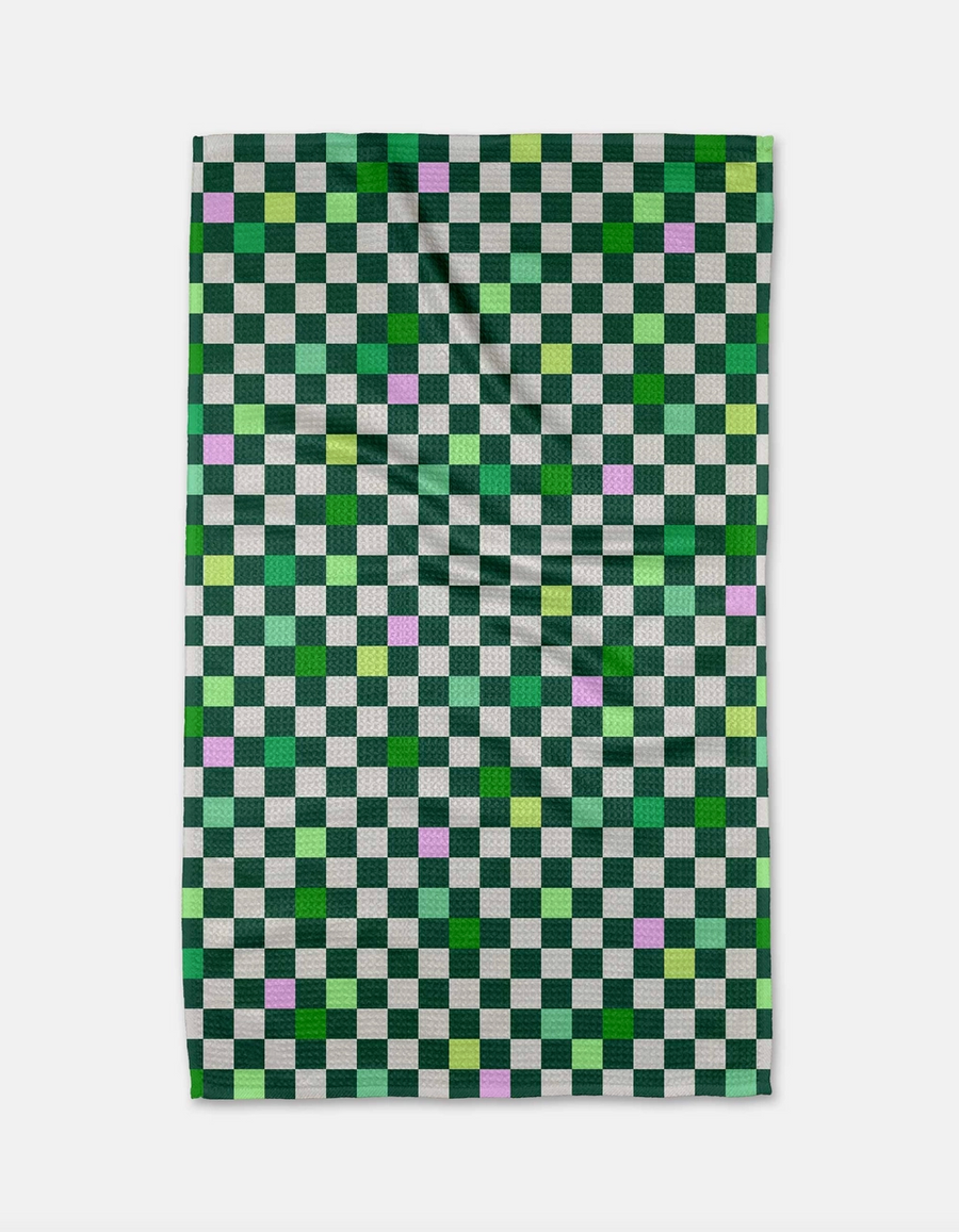 Magical Checkers Tea Towel