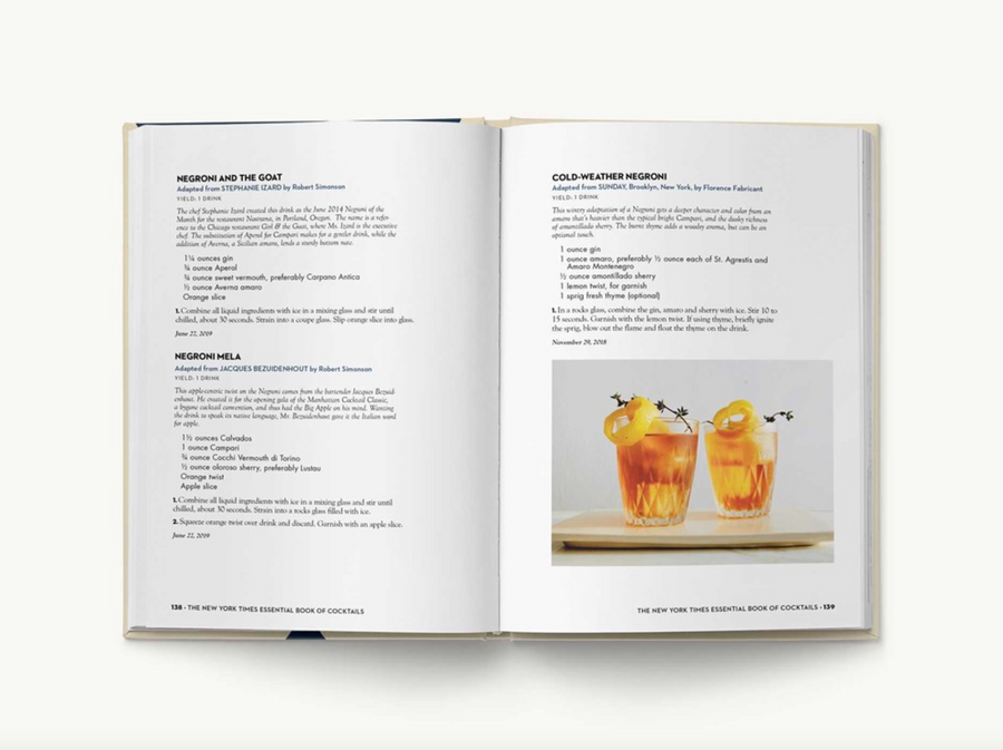 The Essential New York Times Book of Cocktails
