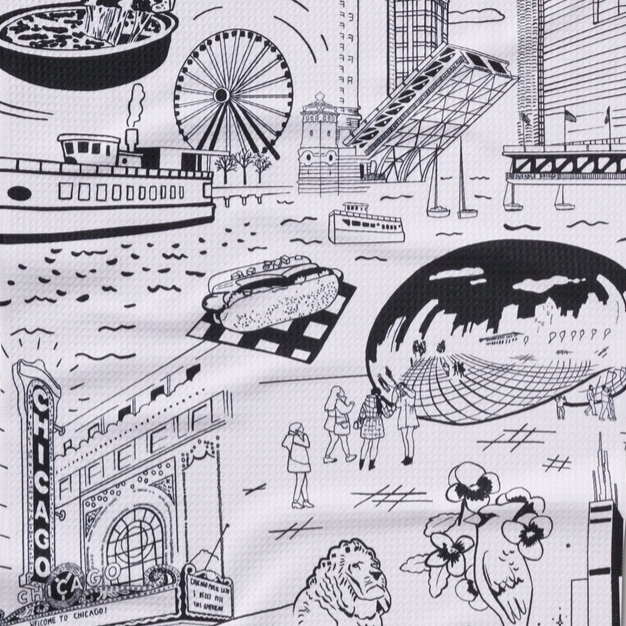Chicago Tea Towel