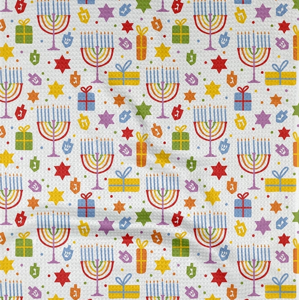 Hanukkah Oh Hannukkah Tea Towel