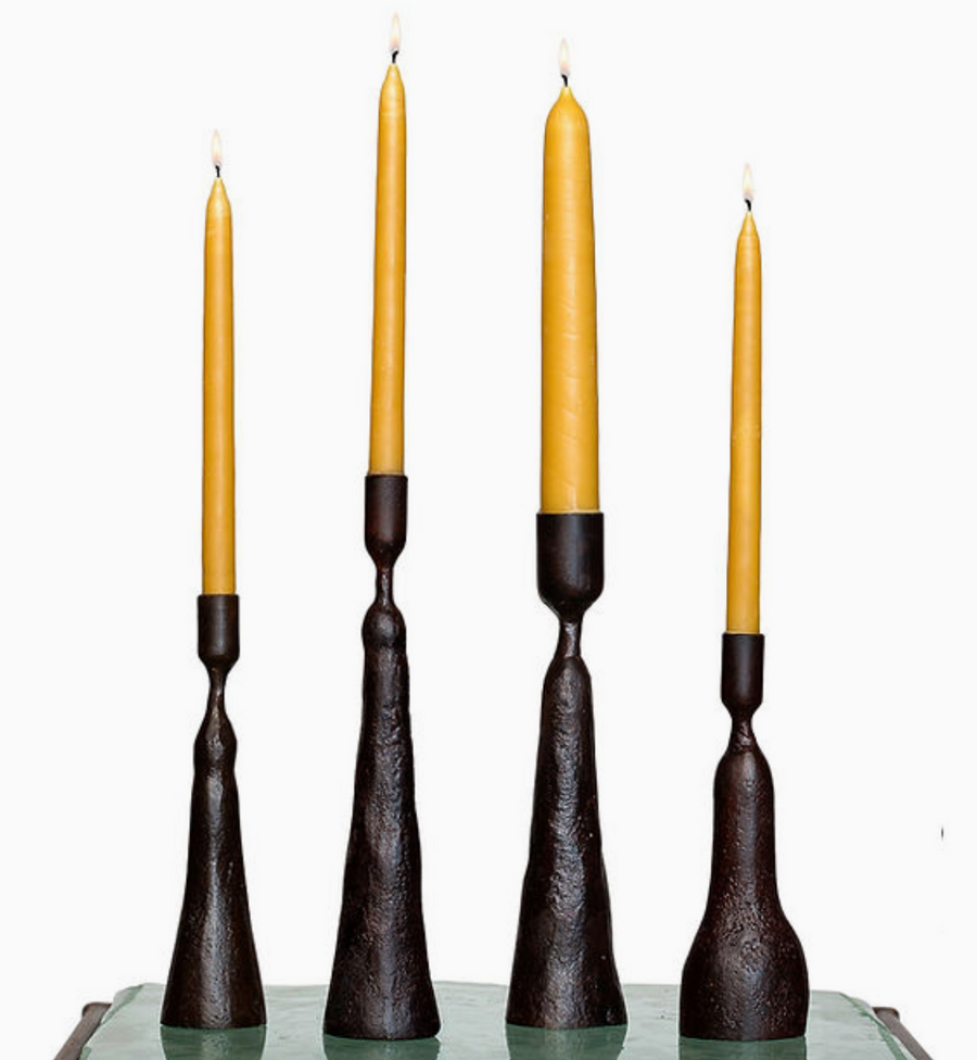 Tribe Family Candlestick Holder, Set of 4