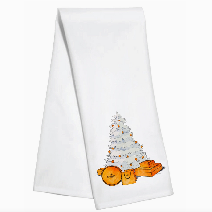 Orange Tree Kitchen Towel