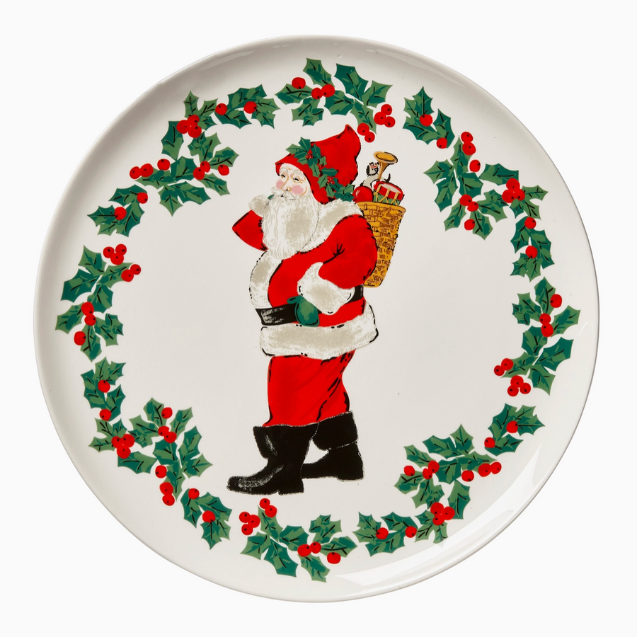 Tis the Season Santa Cookies Platter