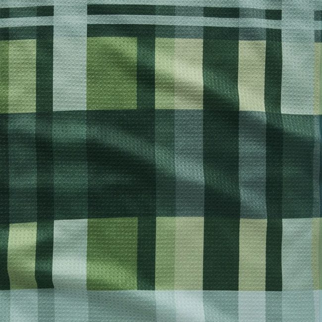 Shamrock Plaid Tea Towel