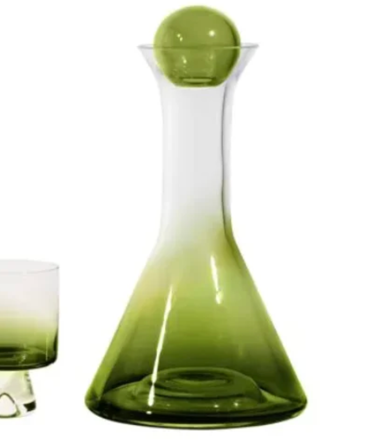 Green Tank Wine Decanter