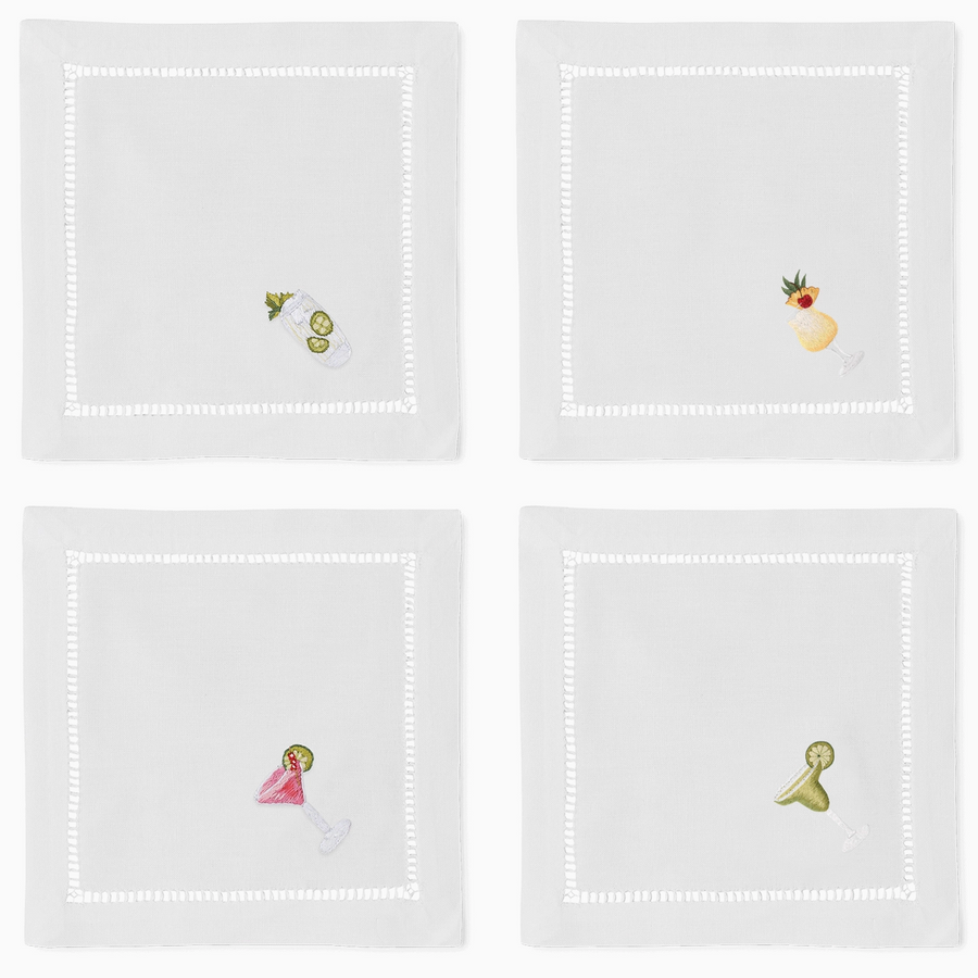 Summer Drinks Mixed Cocktail Napkins