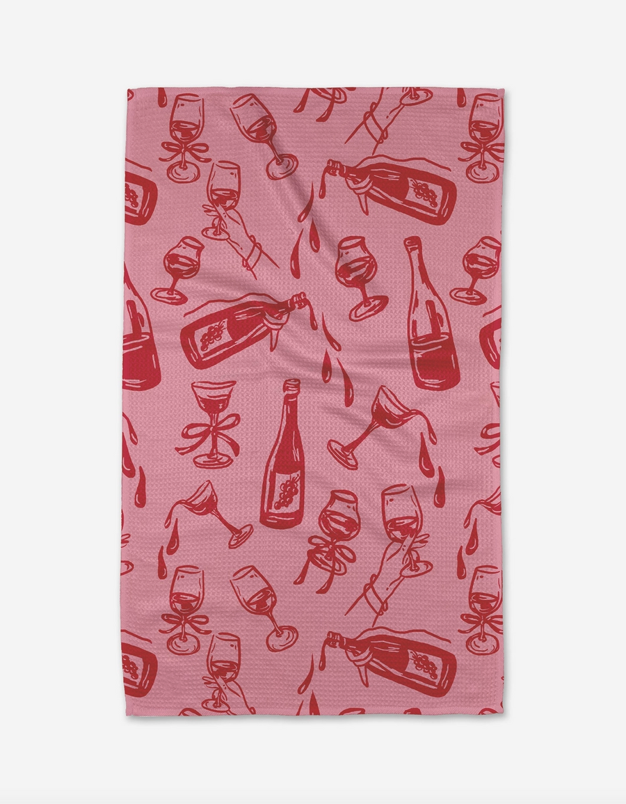 Wining and Dining Tea Towel