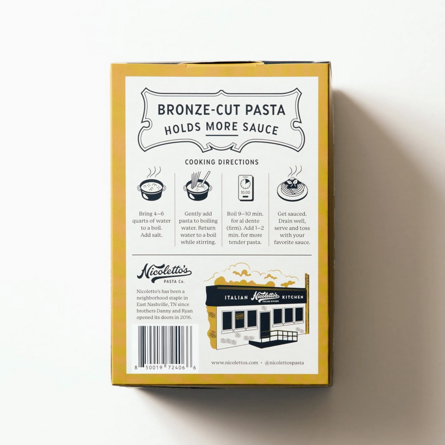 Bronze Cut Rigatoni