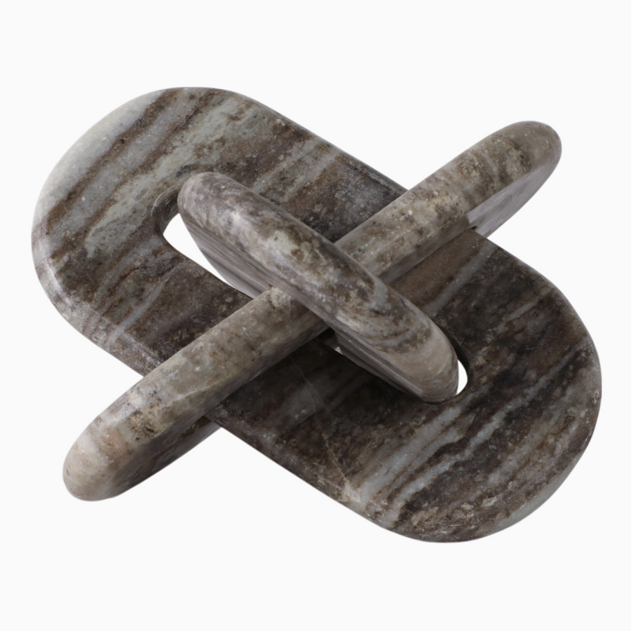 Grey Rounded Marble Knot
