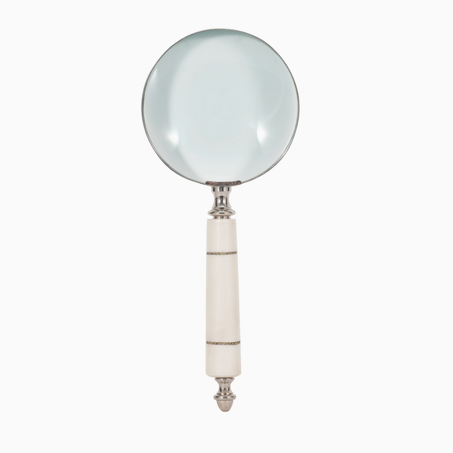 Brass Ornate Magnifying Glass