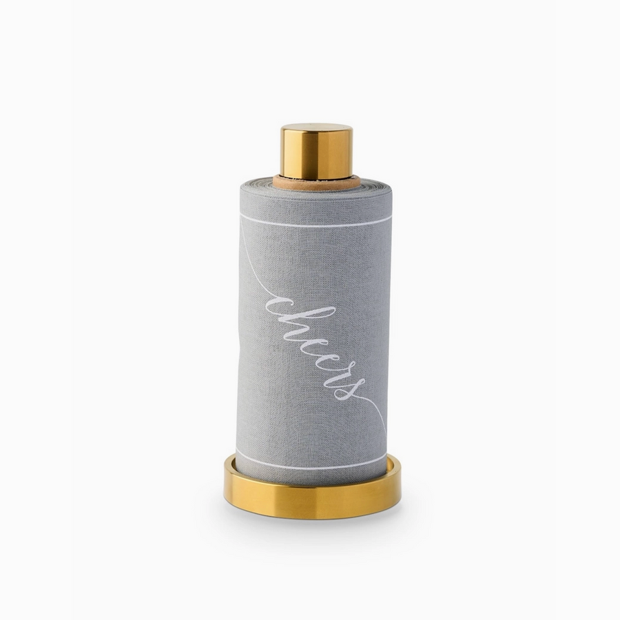 Silver Fox Cocktail Napkin Roll