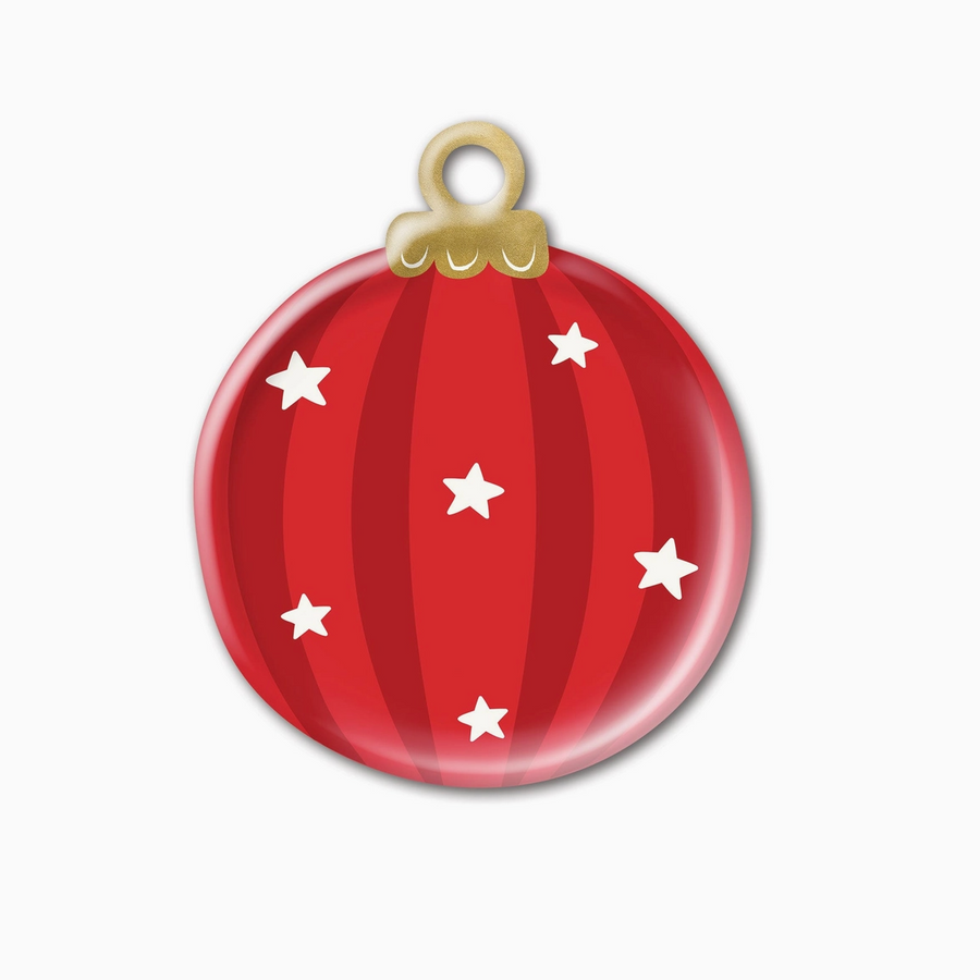 Ornament Shaped Paper Plates