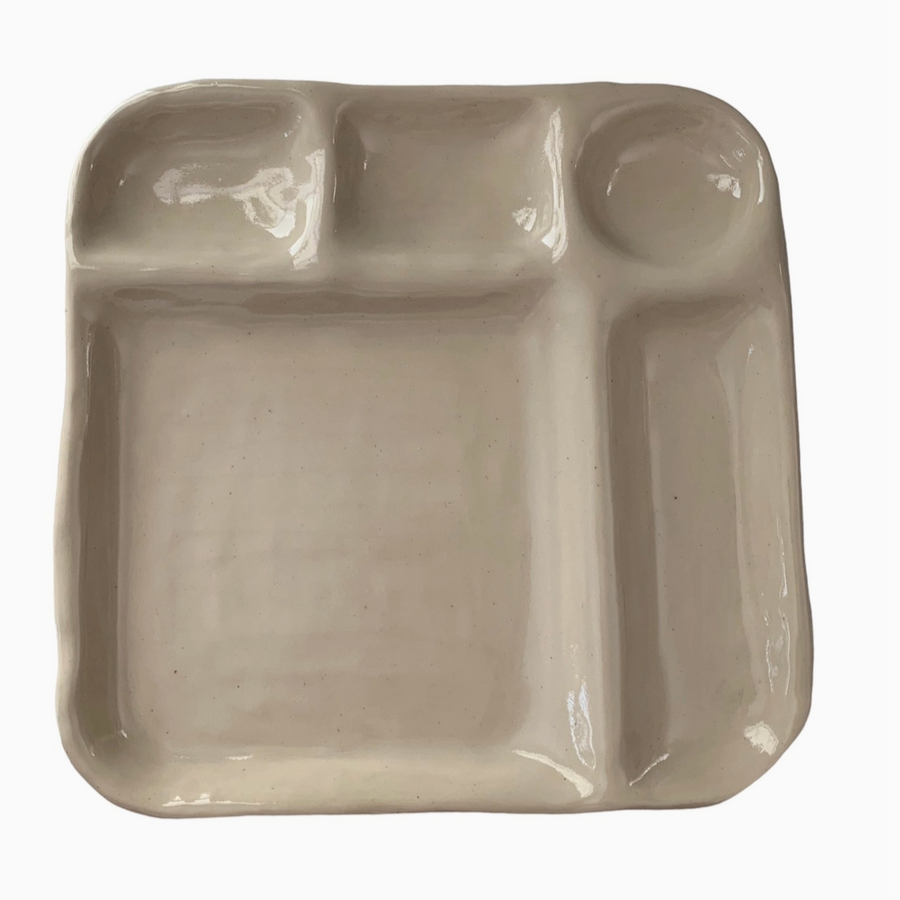 Sectioned Snack Plate