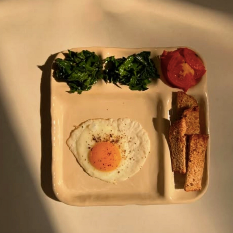 Sectioned Snack Plate