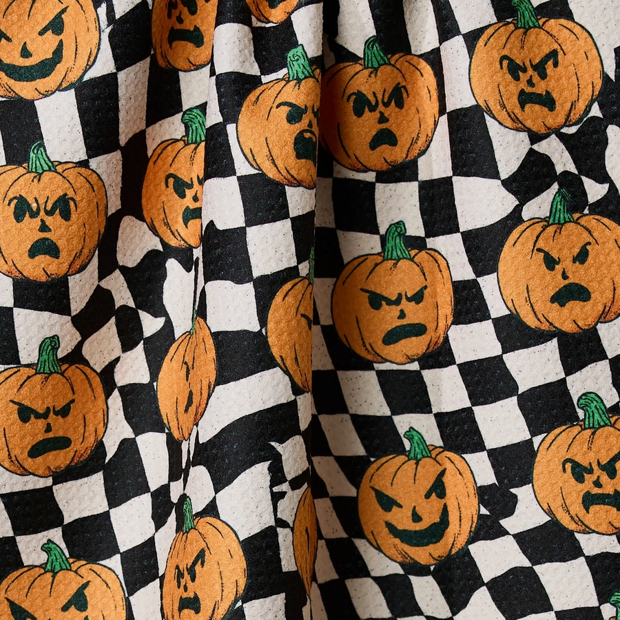 Sinister Jack O's Tea Towel
