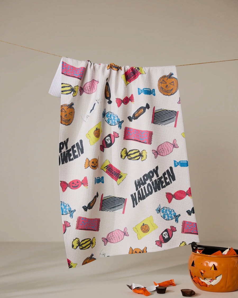 Halloween Treat Tea Towel