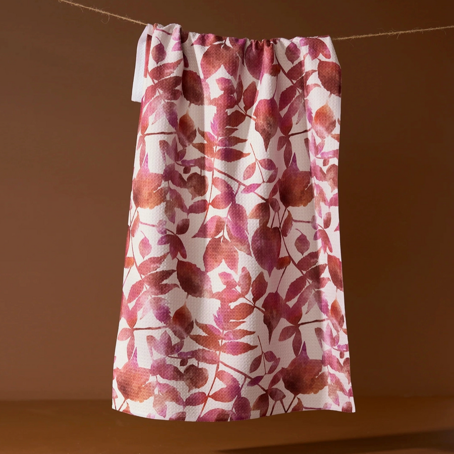 Watercolor Dreaming Tea Towel