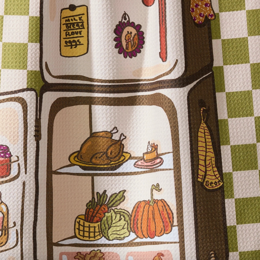 Is It Fall Yet Teal TOwel