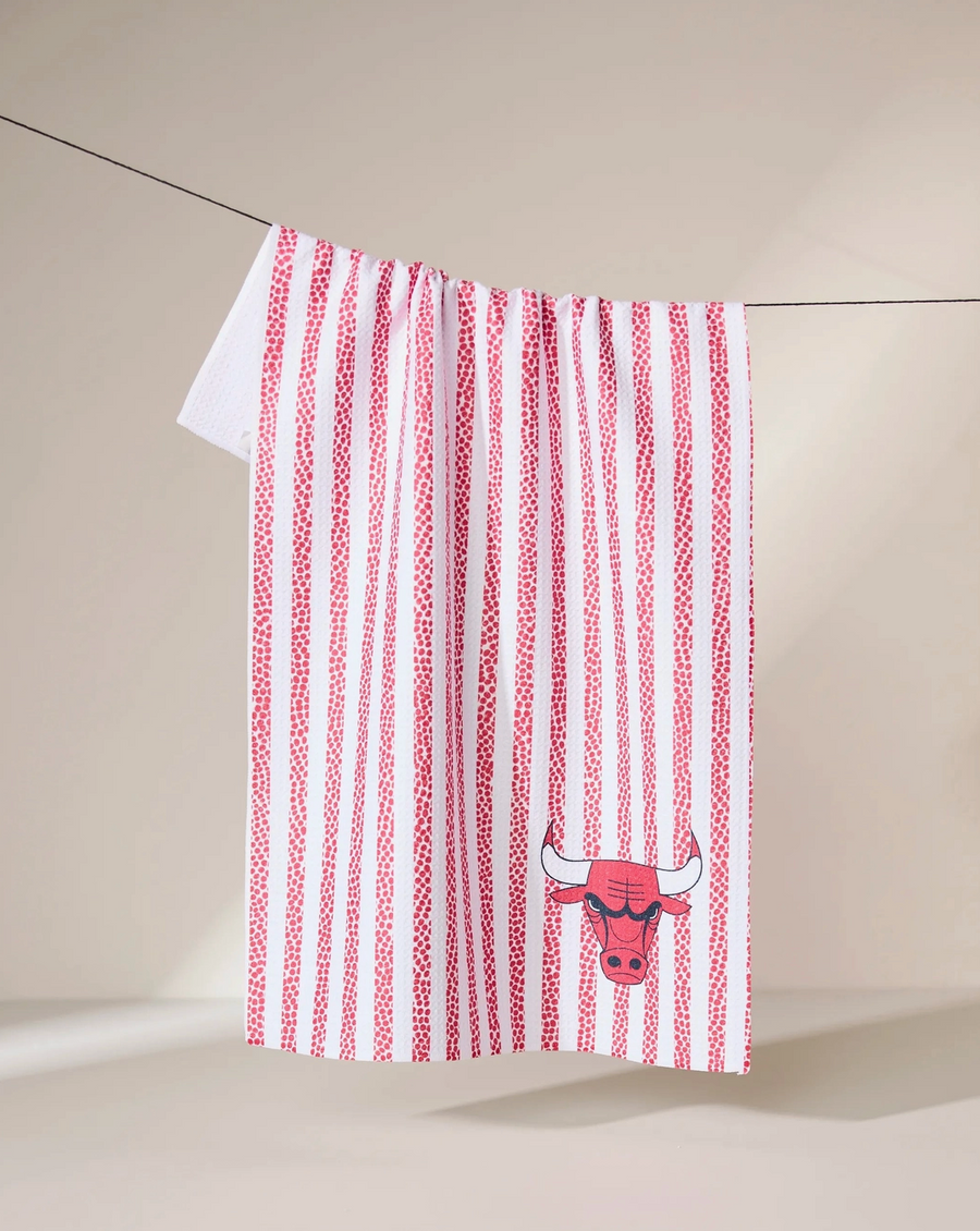 Bulls Grip Stripe Tea Towel
