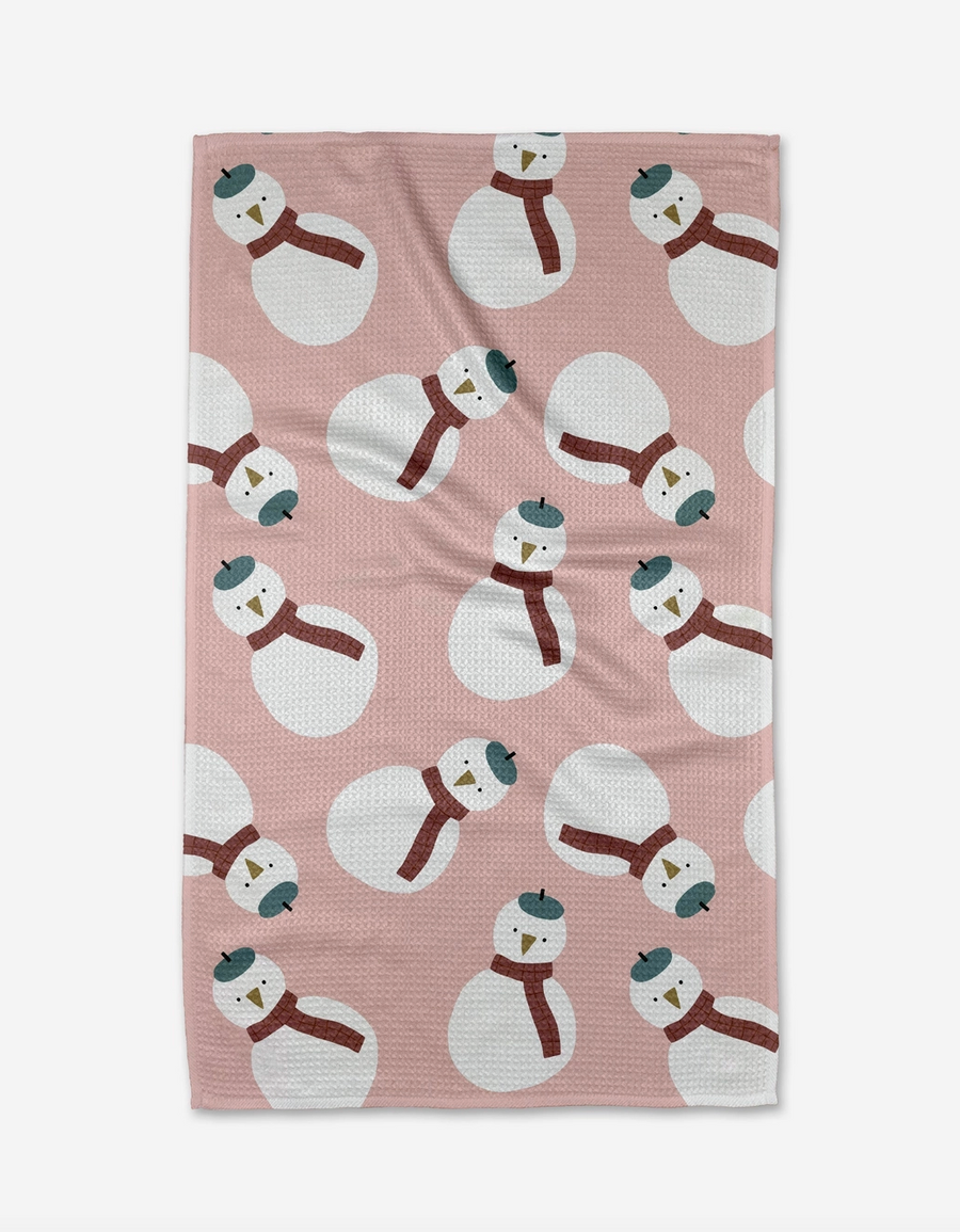 Snowman Tea Towel