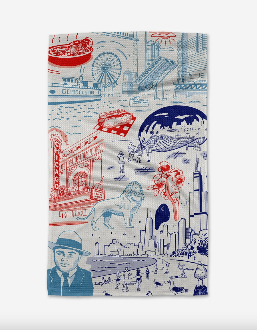 Chicago Tea Towel